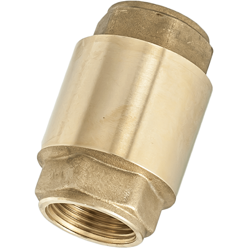 Válvula de retenção com mola e disco metálico Hydro - latão - 0404884 - Tamanho (polegada): 1