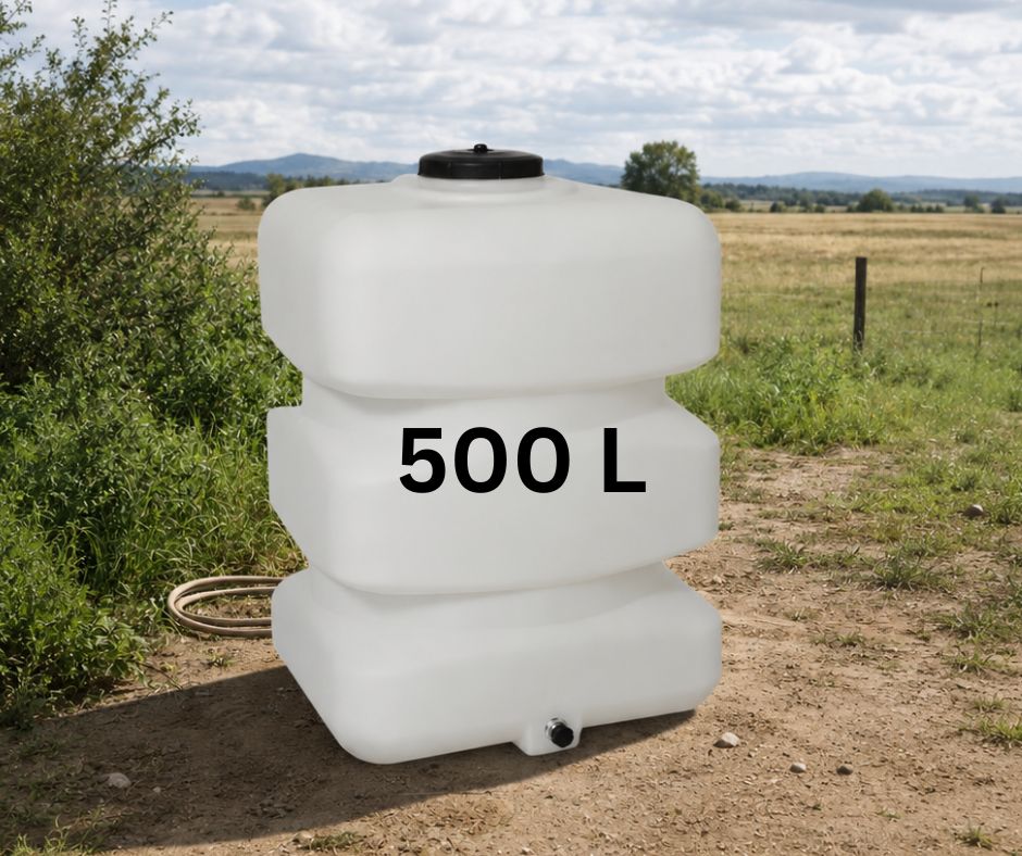 depósitos de água de 500 litros
